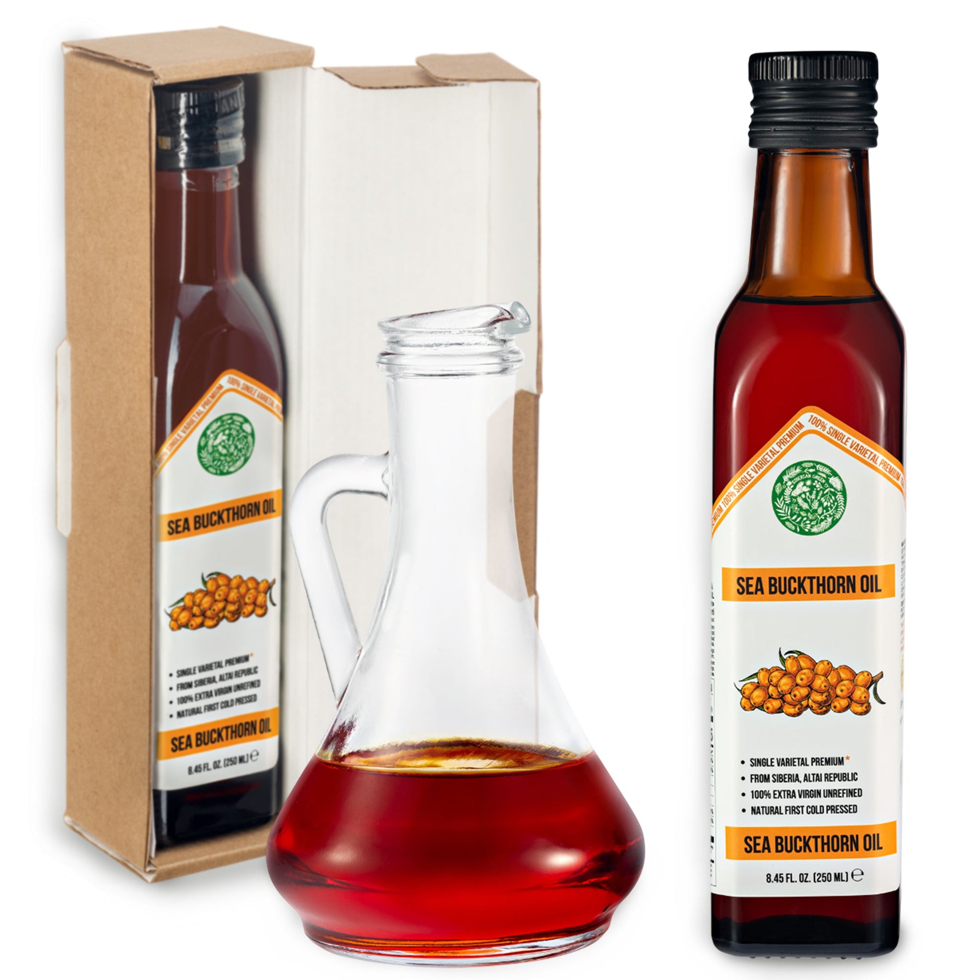 Olio di olivello spinoso 250ml 