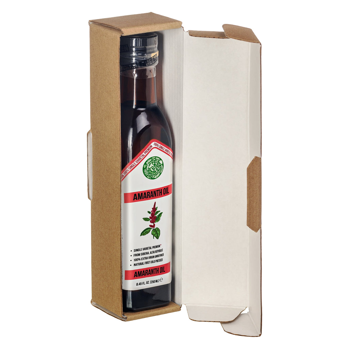 Olio di amaranto verde siberiano - 250 ml - Premium spremuto a freddo 