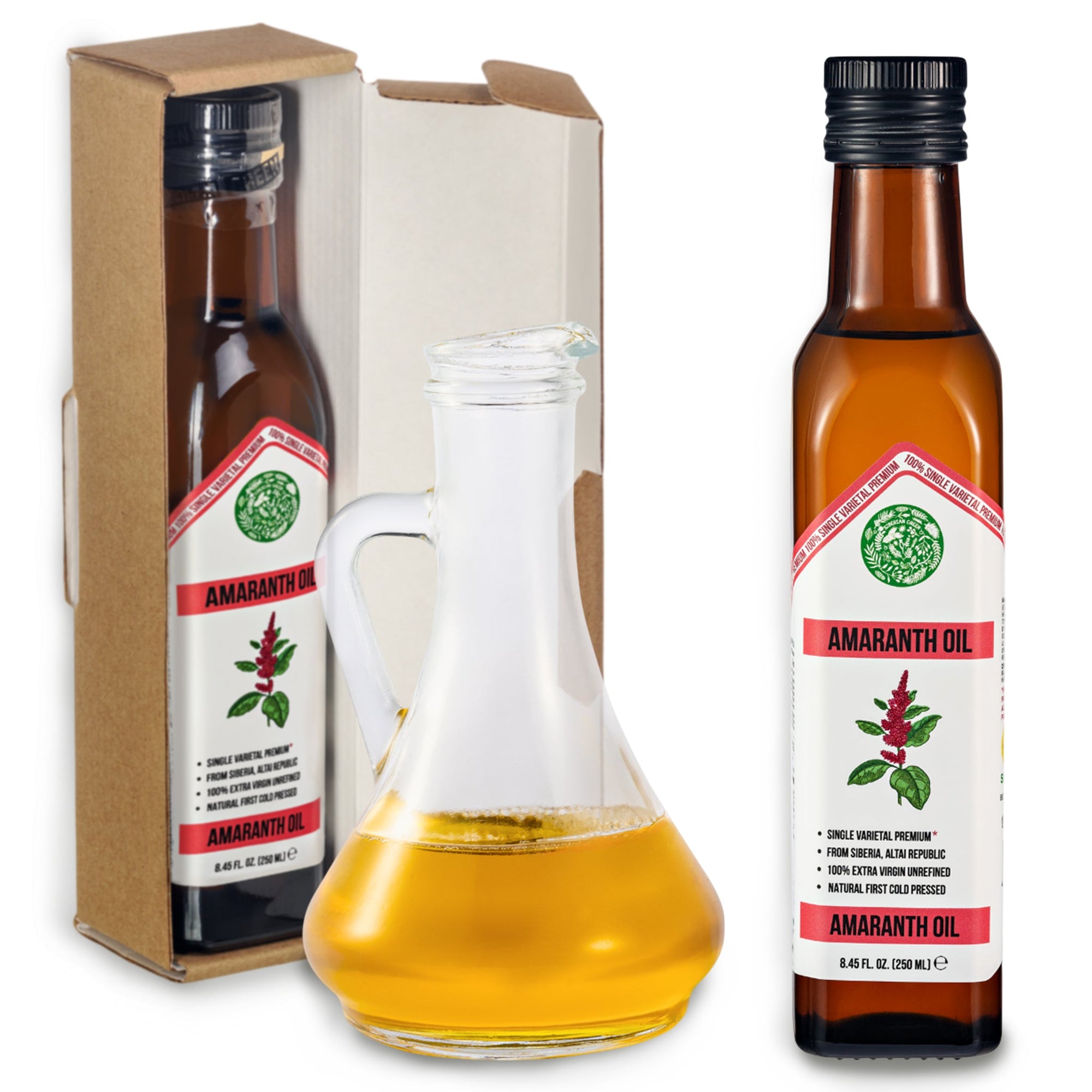 Olio di amaranto spremuto a freddo 250ml 