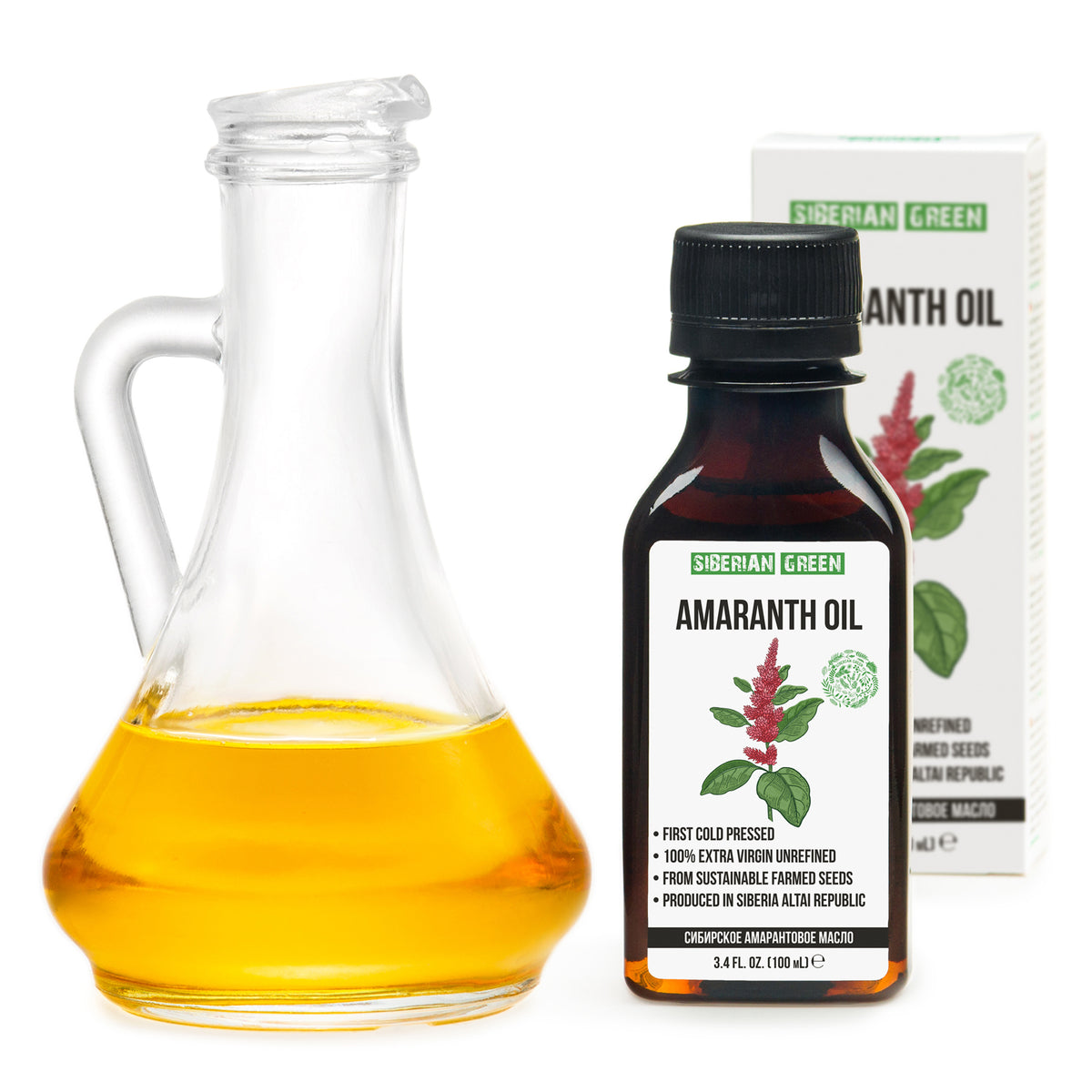 Olio premium di amaranto siberiano - 100 ml