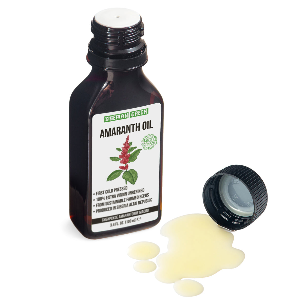 Olio premium di amaranto siberiano - 100 ml