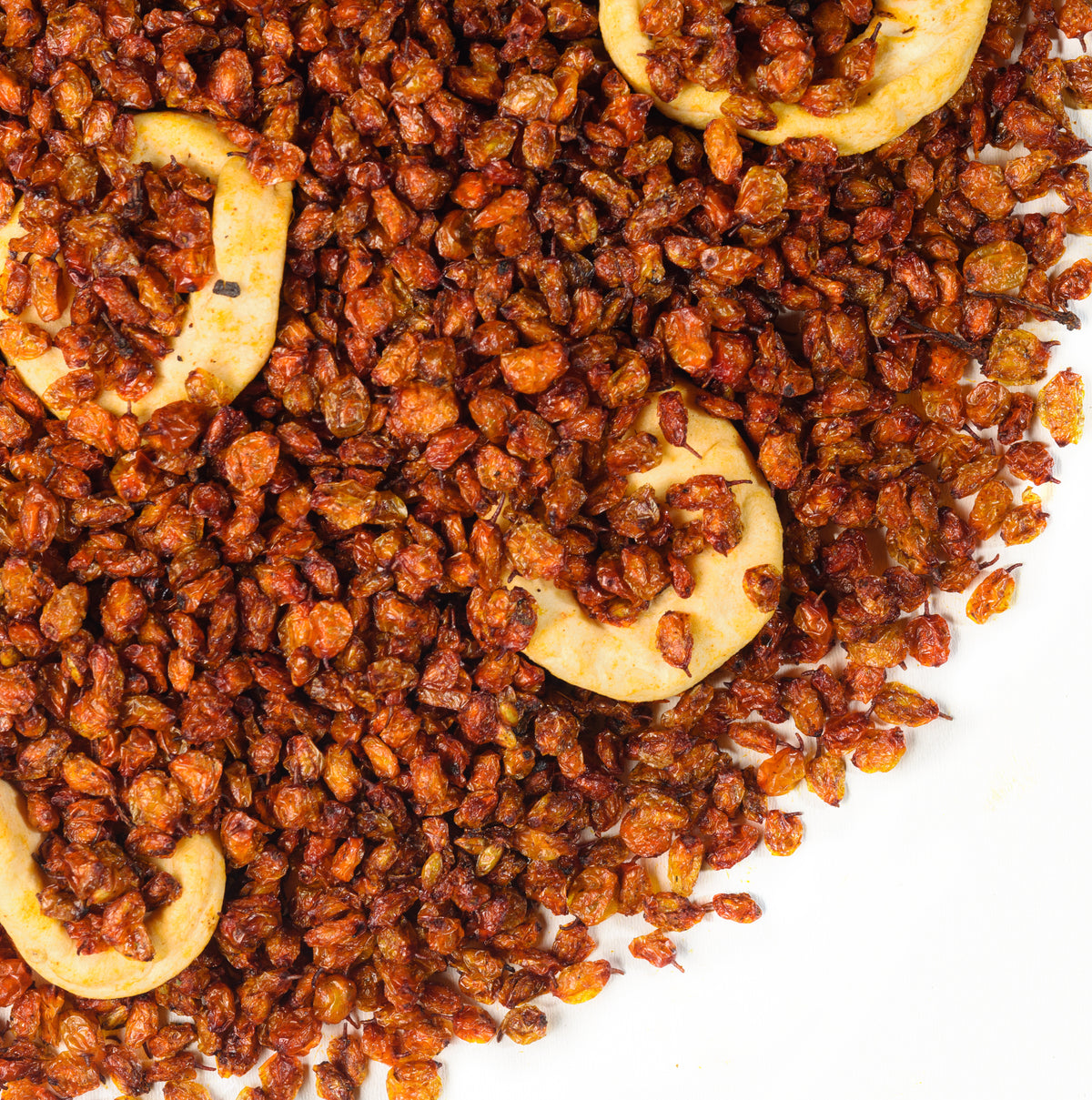 bacche di olivello spinoso essiccate