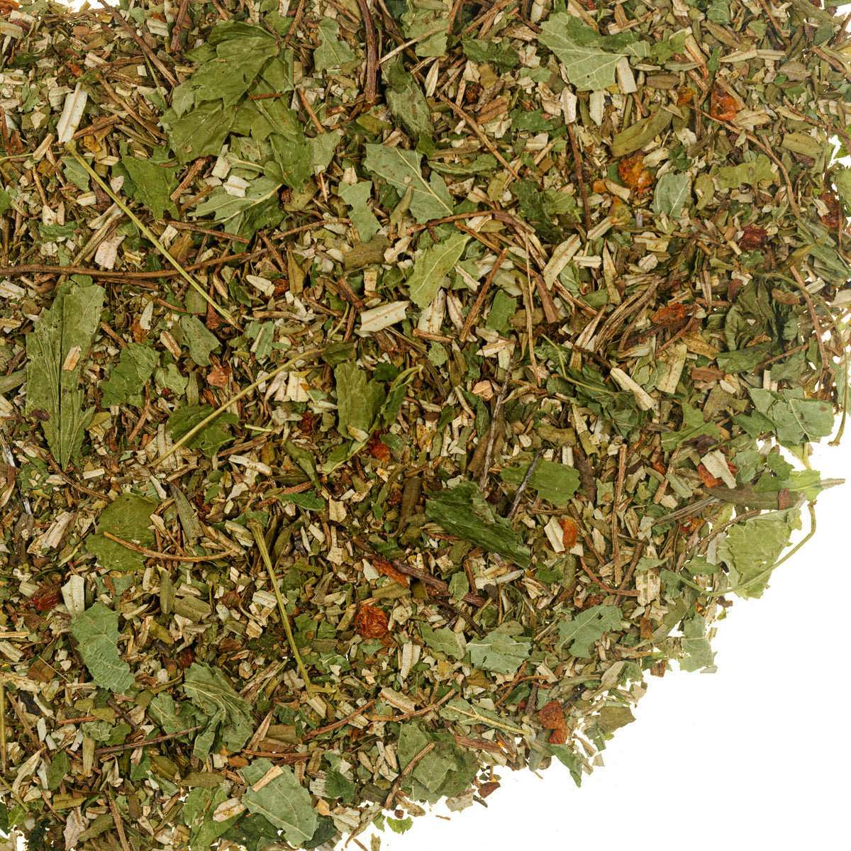 Tè verde siberiano all'olivello spinoso e foglie di ribes nero - 100 g Miscela di erbe essiccate al sole