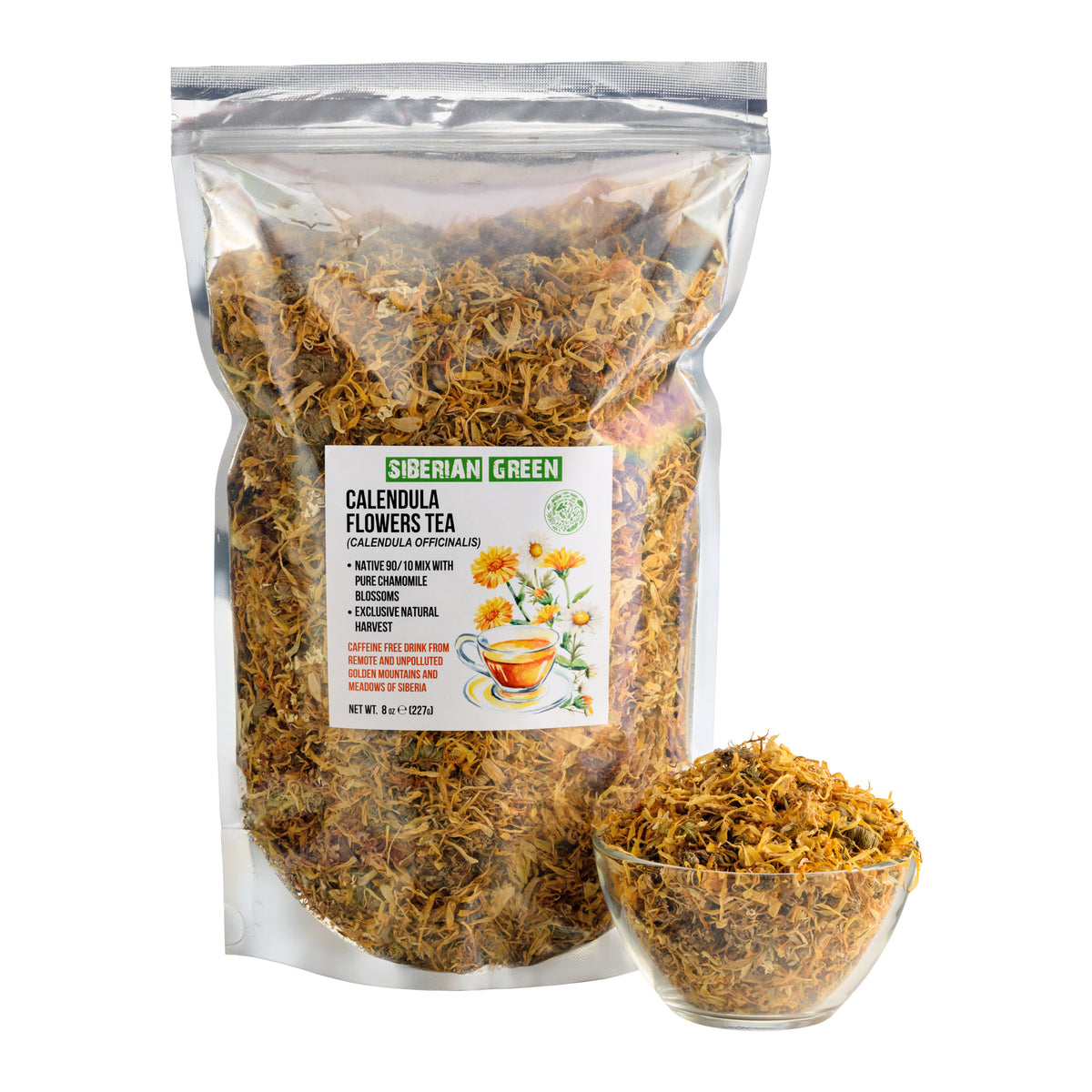 Benefici della miscela di calendula e camomilla