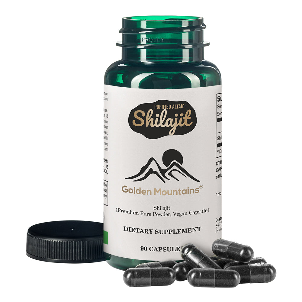 shilajit delle montagne d'oro