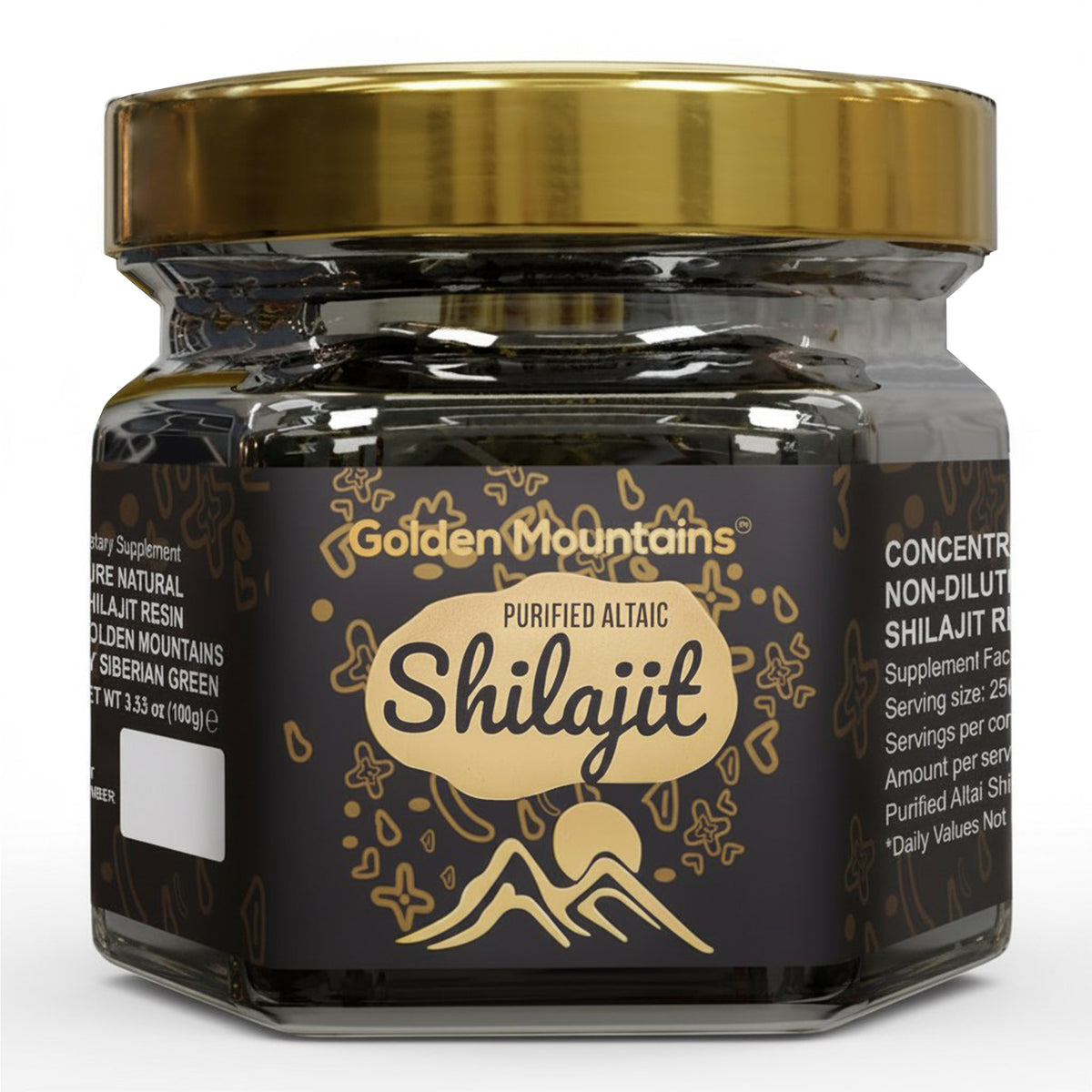 Resina di Shilajit delle Montagne d'Oro - Puro potere siberiano dell'Altai