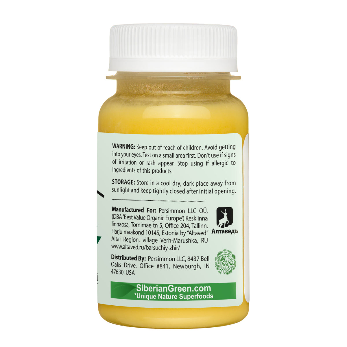 Crema grassa di tasso con olivello spinoso e resina di pino - 100ml