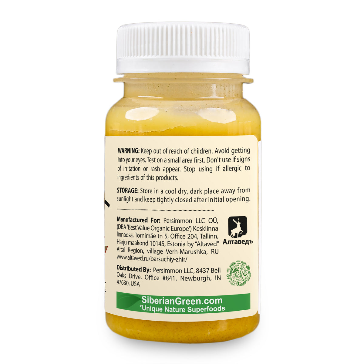 Crema-Gel di grasso di tasso di Siberian Wellness: Sollievo naturale