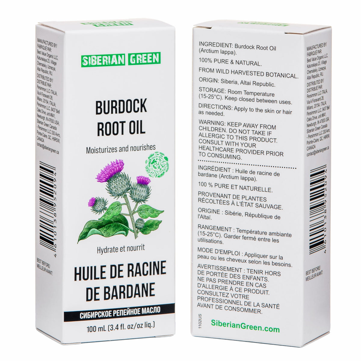 Benefici dell'olio di bardana