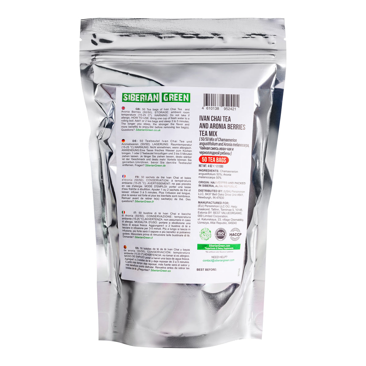  Tè alle bacche di Aronia 