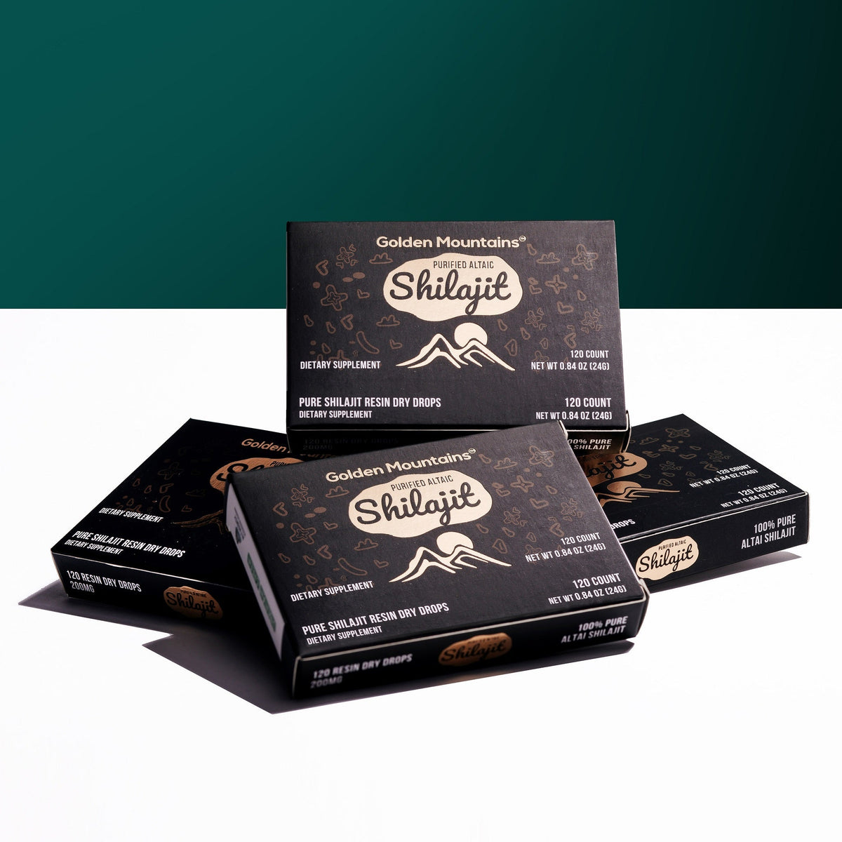 siberien verde Shilajit goccia secca