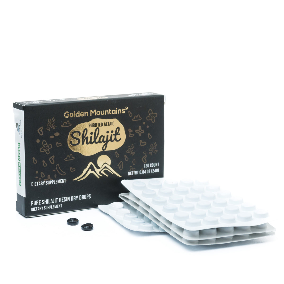 Shilajit originale in gocce secche
