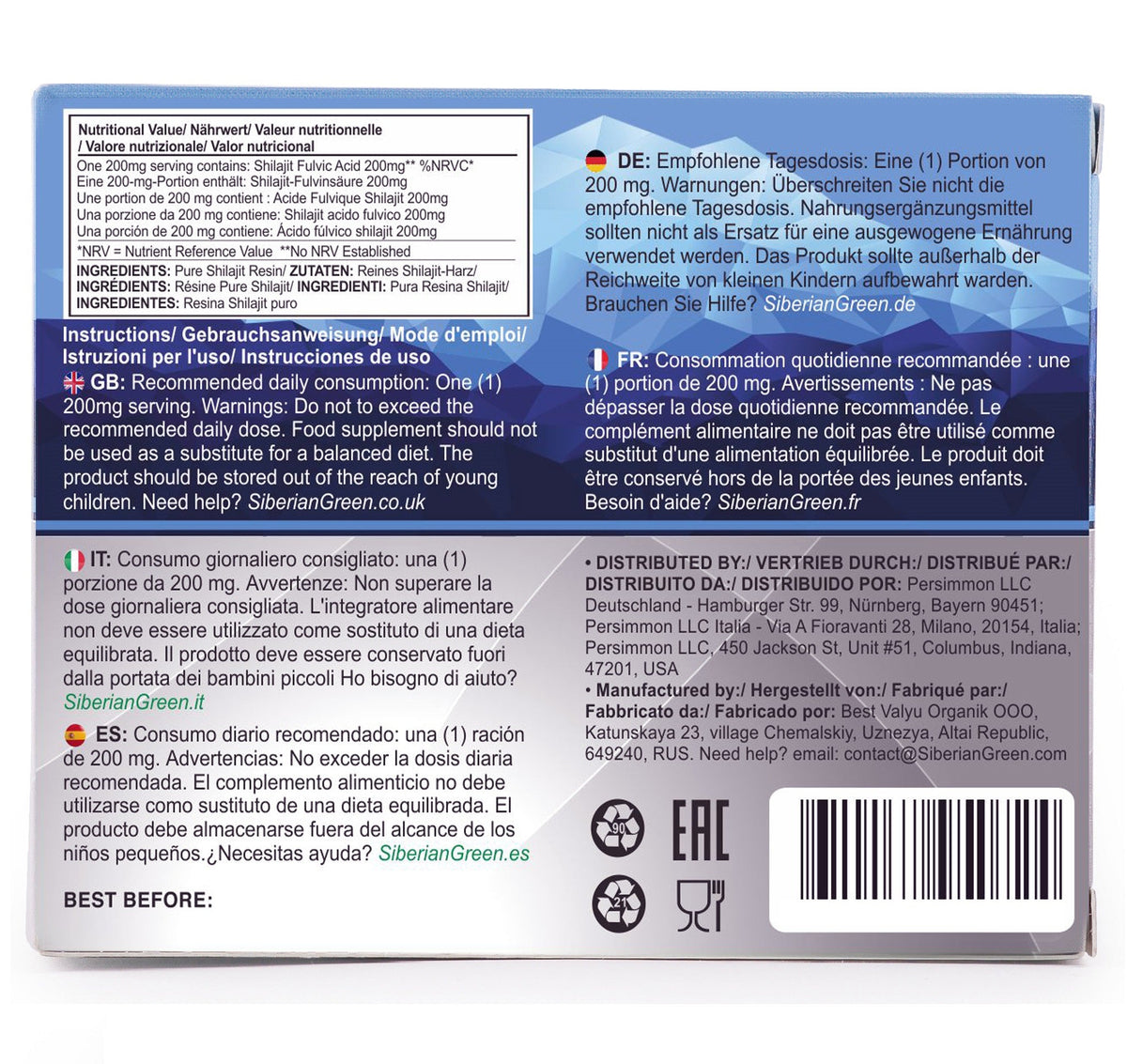 Il miglior shilajit mumio