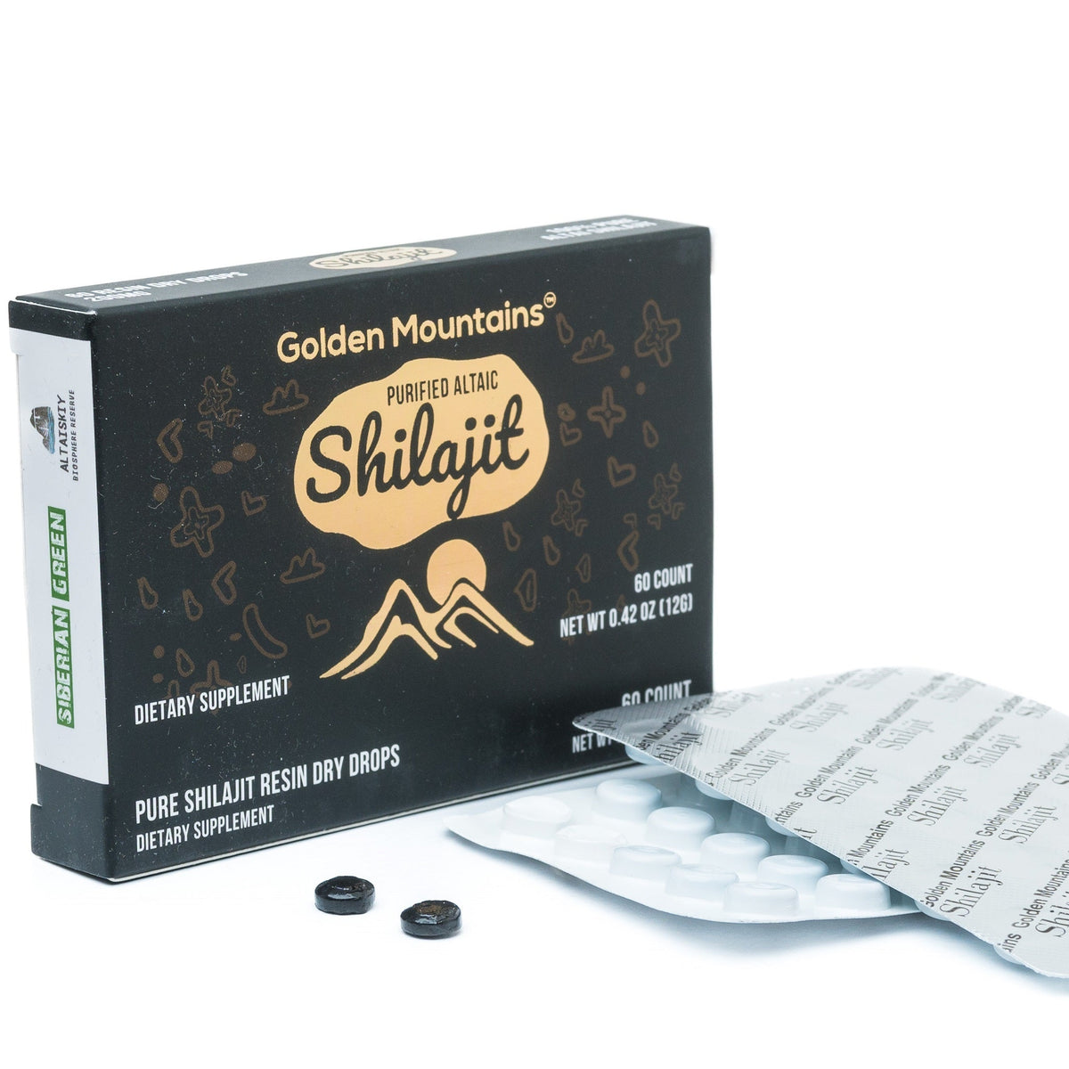 golden mountain shilajit goccia secca