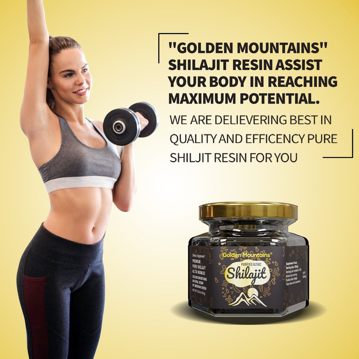 Shilajit delle Montagne d'Oro