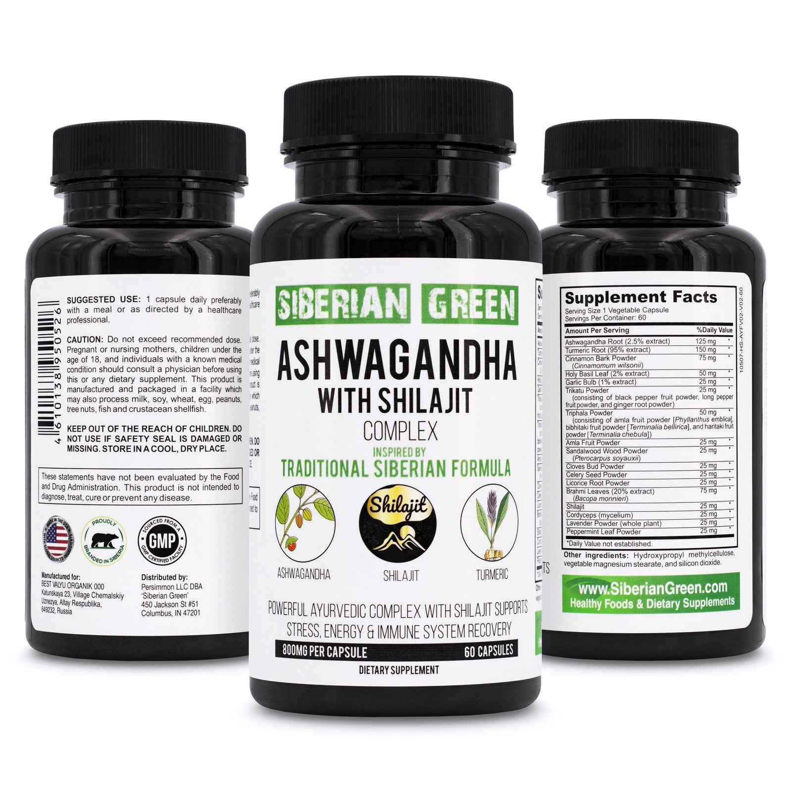 capsula di shilajit ashwagandha